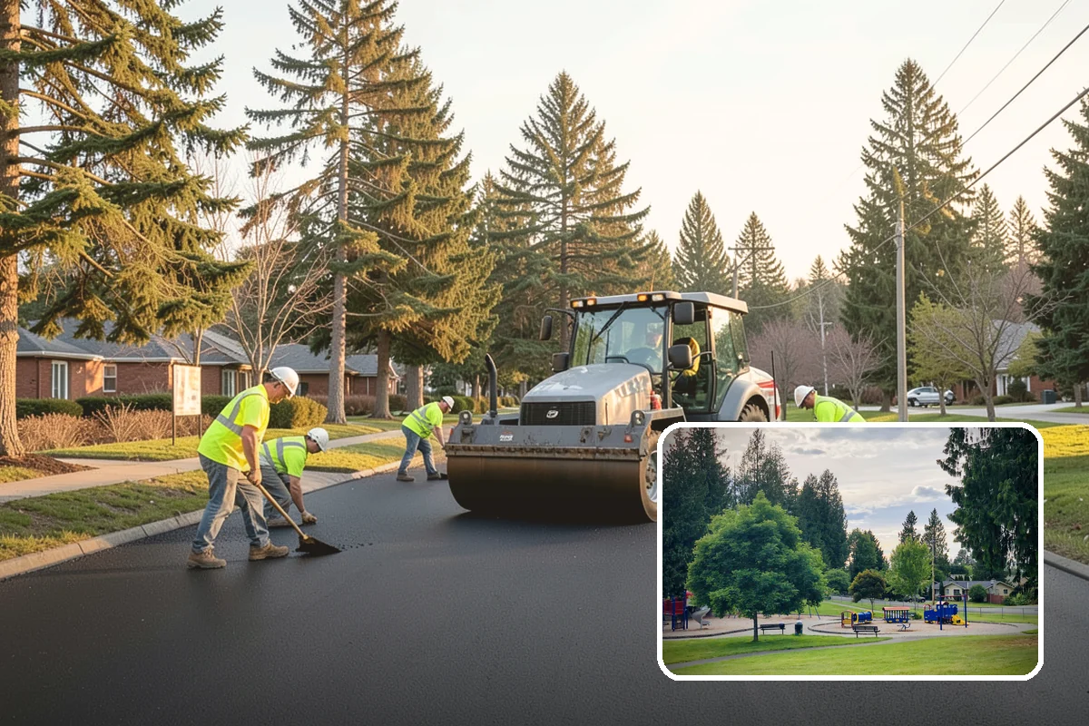 Trail Paving in Bonney Lake, Pierce County, WA - Smooth, accessible surface for all trail users