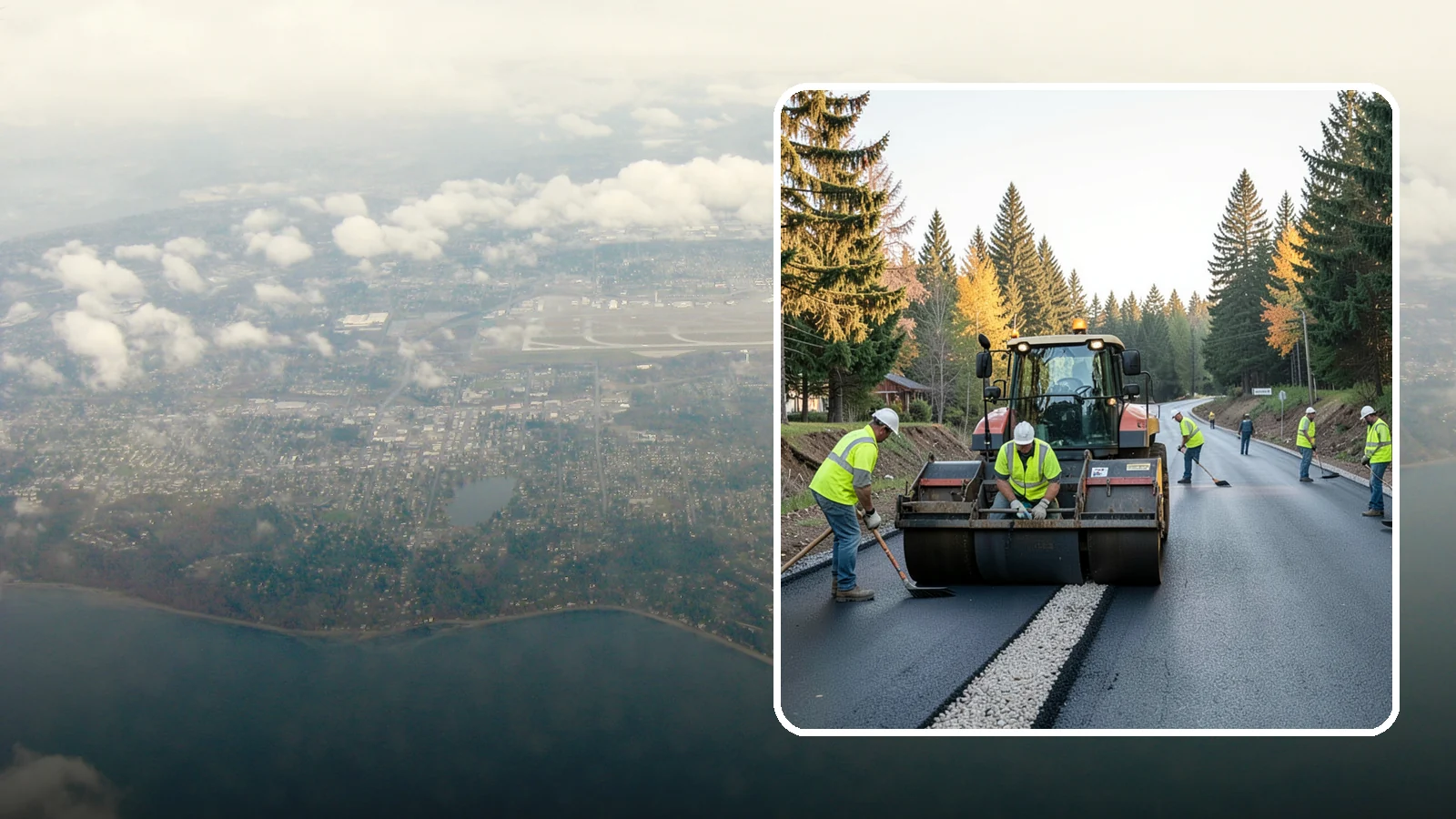 Trail Paving in Burien, King County, WA - Asphalt paving for multi-use trails, park paths, and connector routes built to agency trail standards.