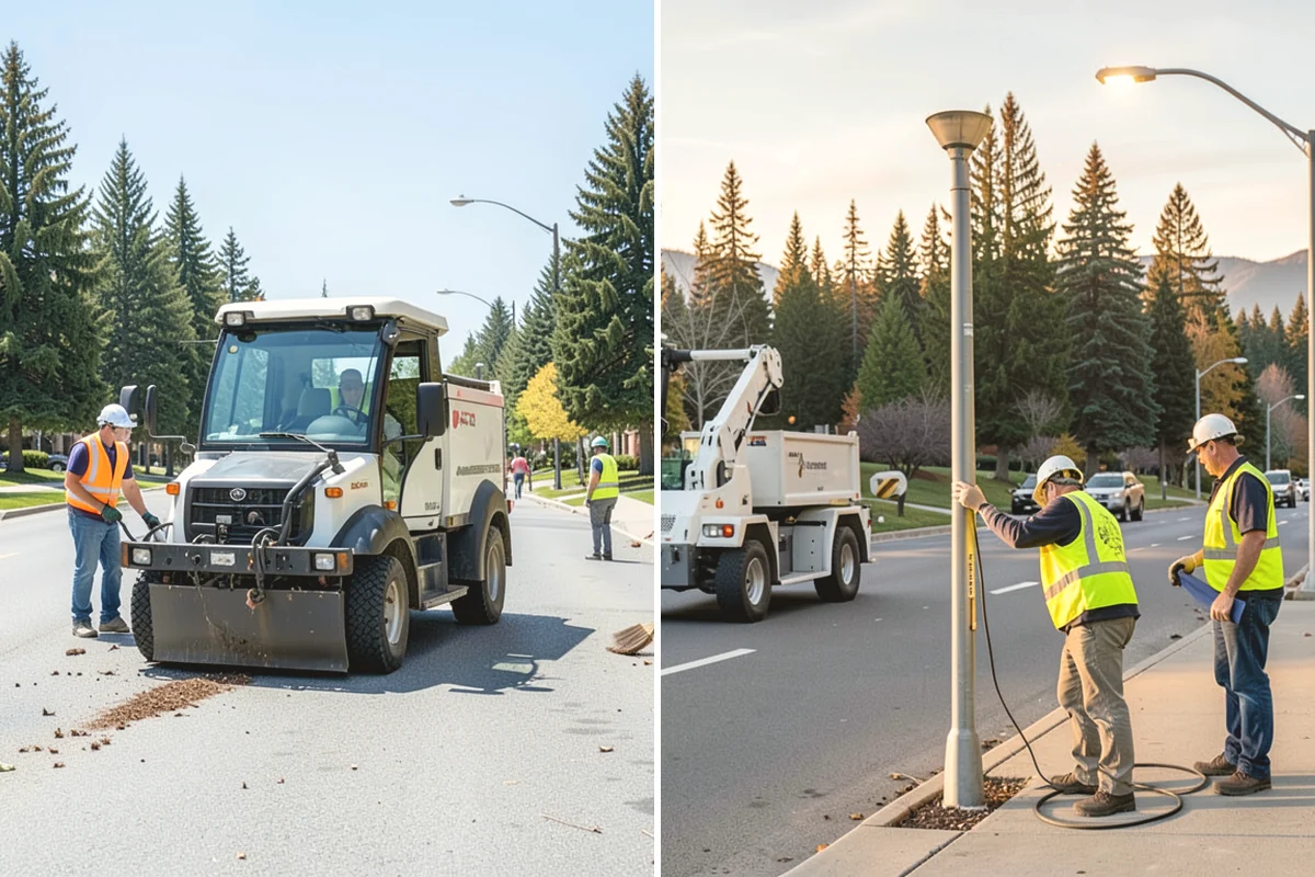 Trail Paving in Burlington, Skagit County, WA - Clear, grade, and shape the trail subgrade