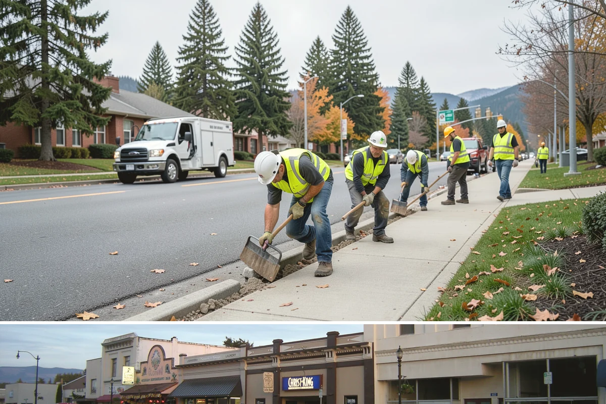 Trail Paving in Burlington, Skagit County, WA - Trail paving is a dry-season activity, ideal from midsummer into early fall when subgrades are firm and compaction is reliable.
