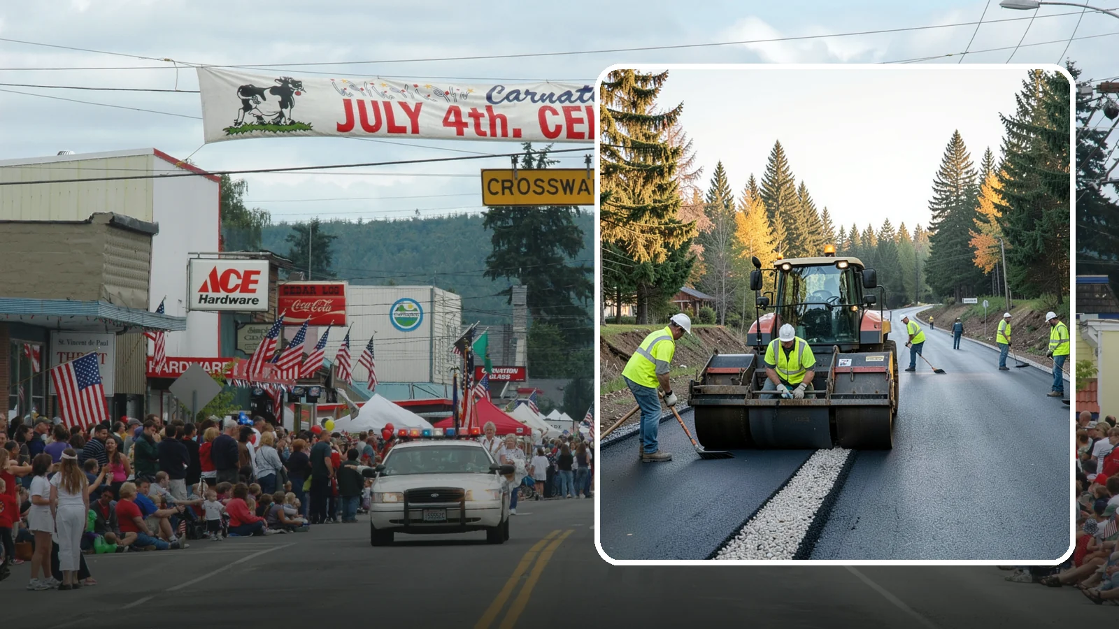 Trail Paving in Carnation, King County, WA - Asphalt paving for multi-use trails, park paths, and connector routes built to agency trail standards.