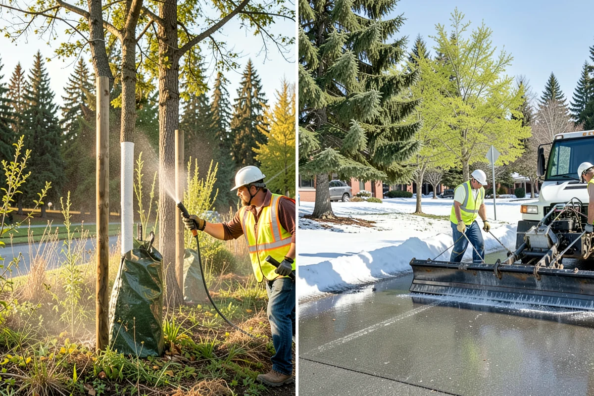 Trail Paving in Concrete, Skagit County, WA - Clear, grade, and shape the trail subgrade
