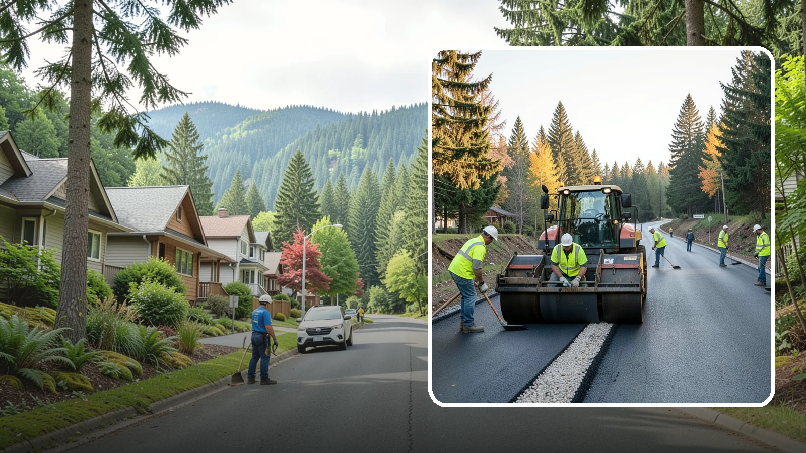 Trail Paving in Darrington, Snohomish County, WA - Asphalt paving for multi-use trails, park paths, and connector routes built to agency trail standards.