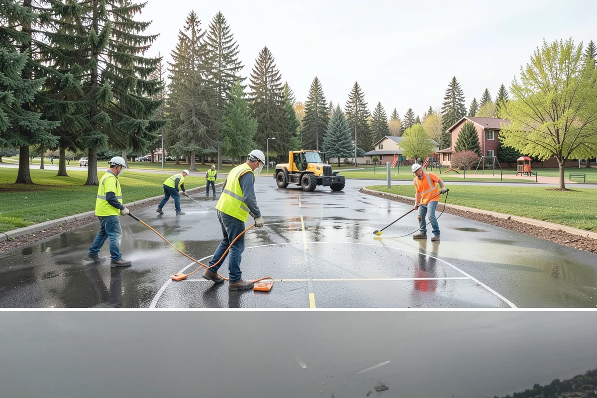 Trail Paving in Des Moines, King County, WA - Trail paving is a dry-season activity, ideal from midsummer into early fall when subgrades are firm and compaction is reliable.