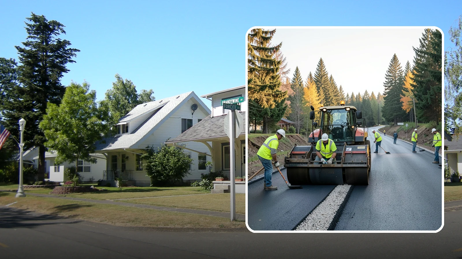 Trail Paving in DuPont, Pierce County, WA - Asphalt paving for multi-use trails, park paths, and connector routes built to agency trail standards.