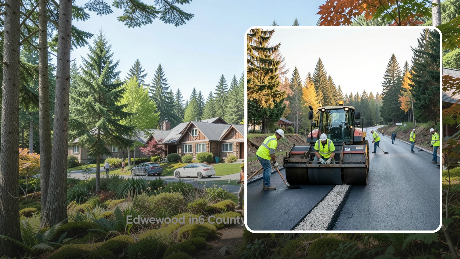 Trail Paving in Edgewood, Pierce County, WA - Asphalt paving for multi-use trails, park paths, and connector routes built to agency trail standards.