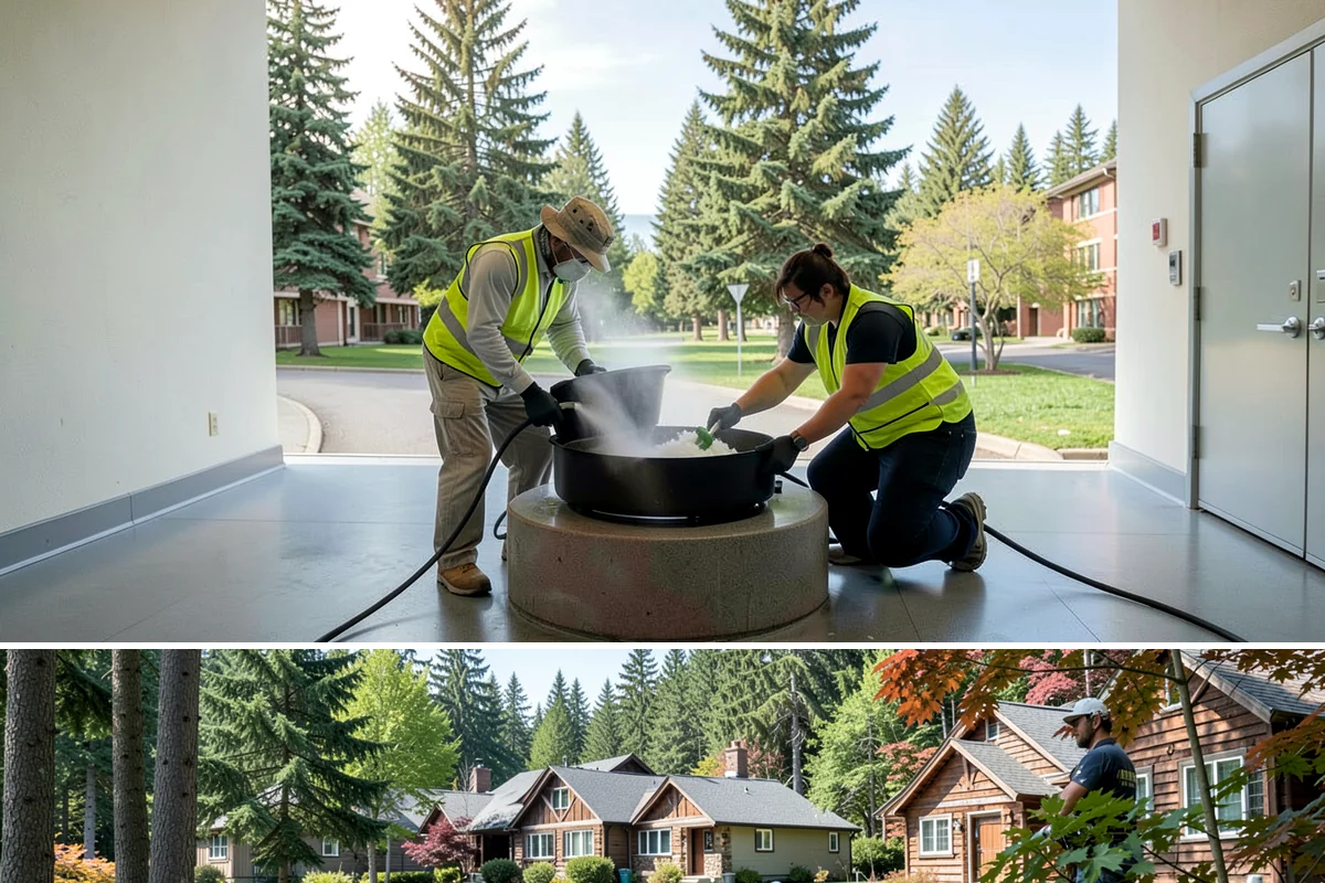 Trail Paving in Edgewood, Pierce County, WA - Trail paving is a dry-season activity, ideal from midsummer into early fall when subgrades are firm and compaction is reliable.