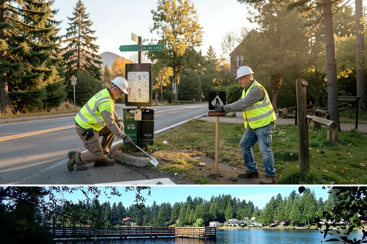 Trail Paving in Federal Way, King County, WA - Trail paving is a dry-season activity, ideal from midsummer into early fall when subgrades are firm and compaction is reliable.