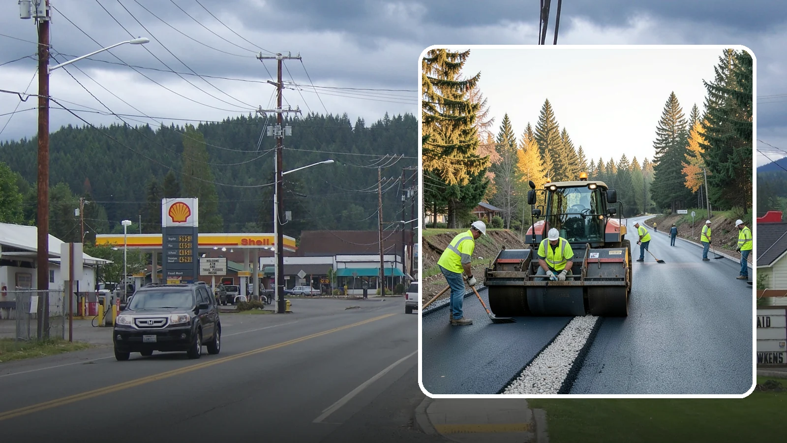 Trail Paving in Granite Falls, Snohomish County, WA - Asphalt paving for multi-use trails, park paths, and connector routes built to agency trail standards.