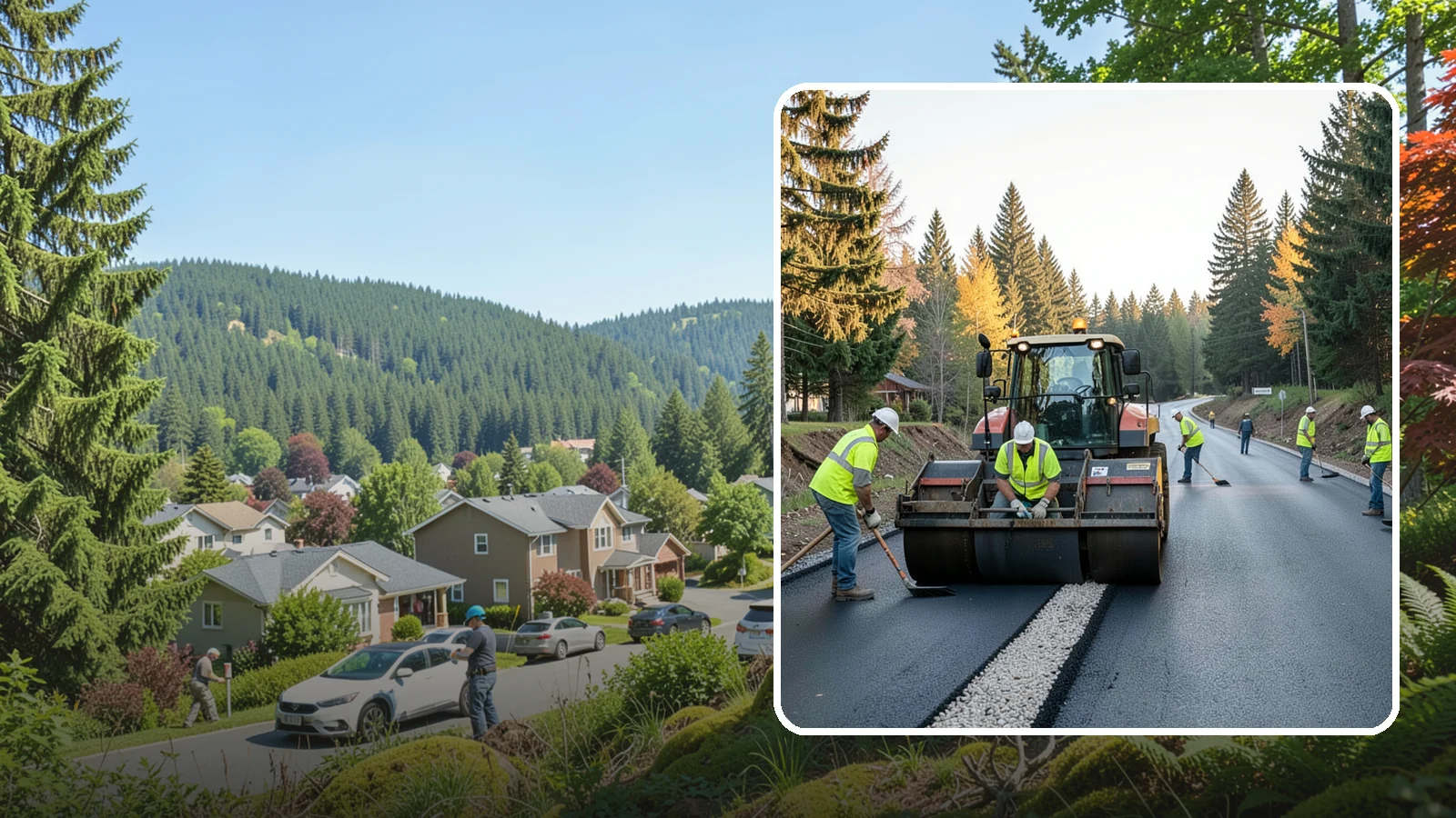 Trail Paving in Index, Snohomish County, WA - Asphalt paving for multi-use trails, park paths, and connector routes built to agency trail standards.