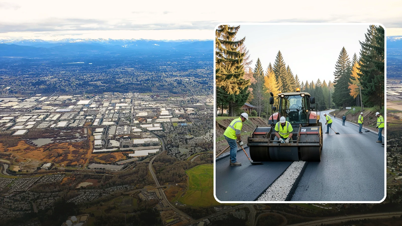 Trail Paving in Kent, King County, WA - Asphalt paving for multi-use trails, park paths, and connector routes built to agency trail standards.