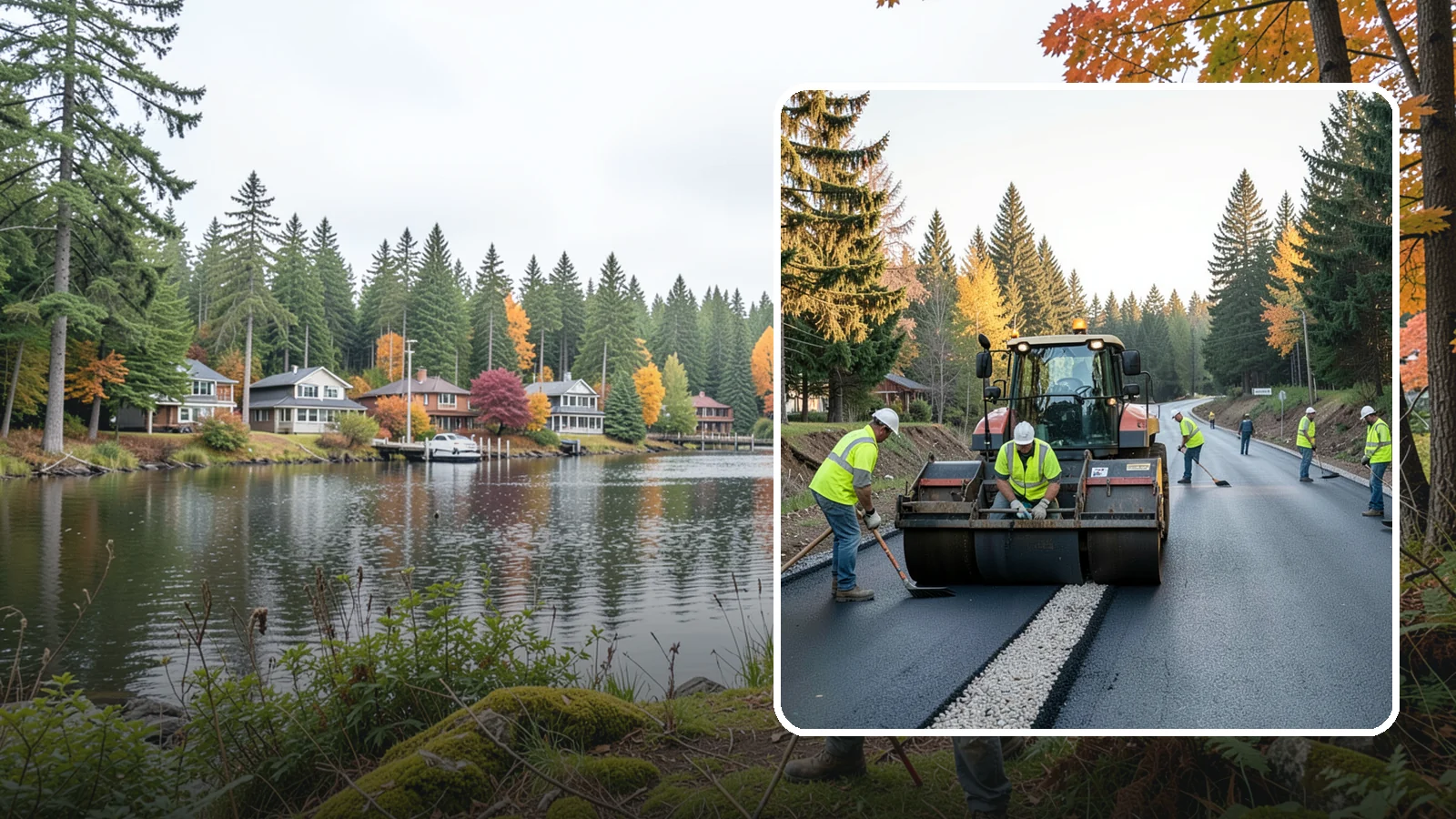 Trail Paving in La Conner, Skagit County, WA - Asphalt paving for multi-use trails, park paths, and connector routes built to agency trail standards.