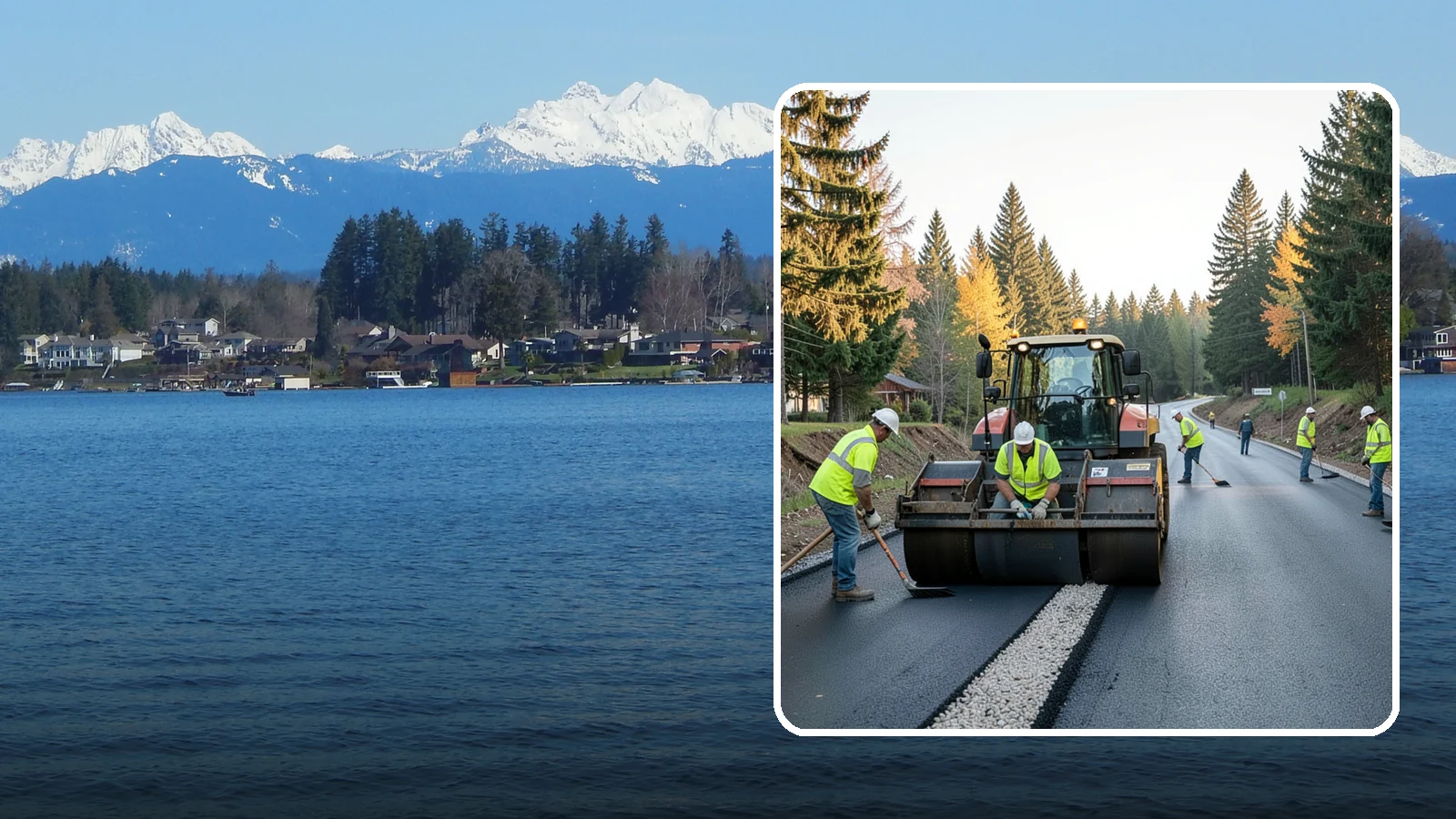 Trail Paving in Lake Stevens, Snohomish County, WA - Asphalt paving for multi-use trails, park paths, and connector routes built to agency trail standards.