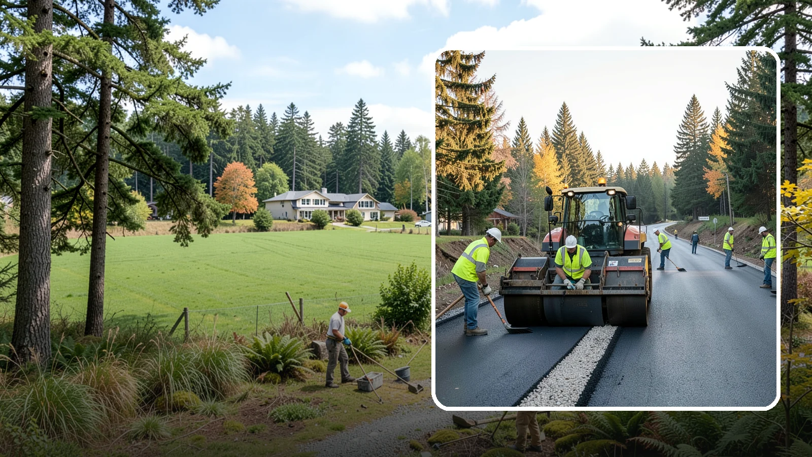 Trail Paving in Lyman, Skagit County, WA - Asphalt paving for multi-use trails, park paths, and connector routes built to agency trail standards.