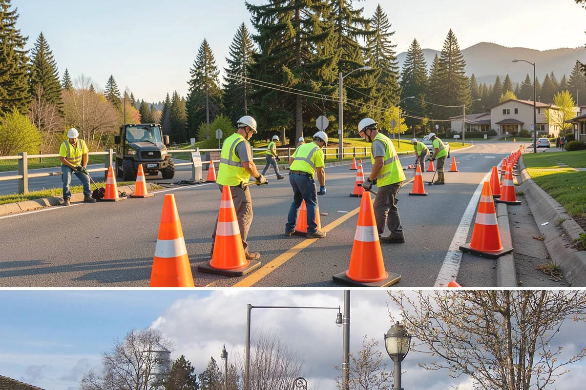 Trail Paving in Marysville, Snohomish County, WA - Trail paving is a dry-season activity, ideal from midsummer into early fall when subgrades are firm and compaction is reliable.