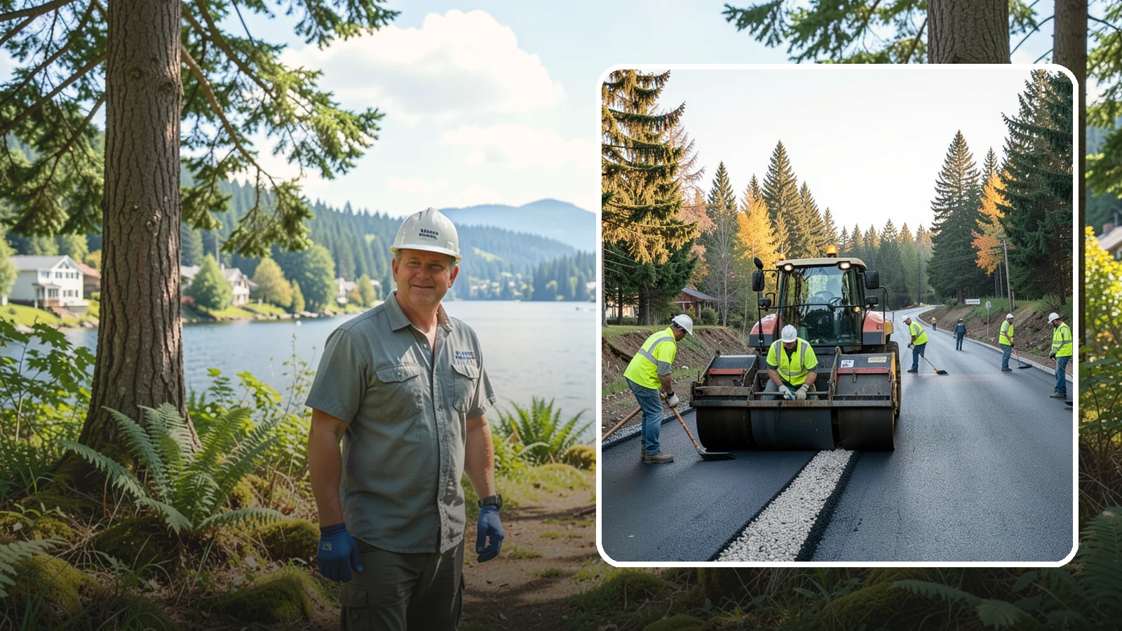Trail Paving in Milton, King County, WA - Asphalt paving for multi-use trails, park paths, and connector routes built to agency trail standards.