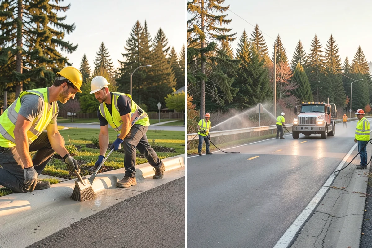 Trail Paving in Monroe, Snohomish County, WA - Clear, grade, and shape the trail subgrade