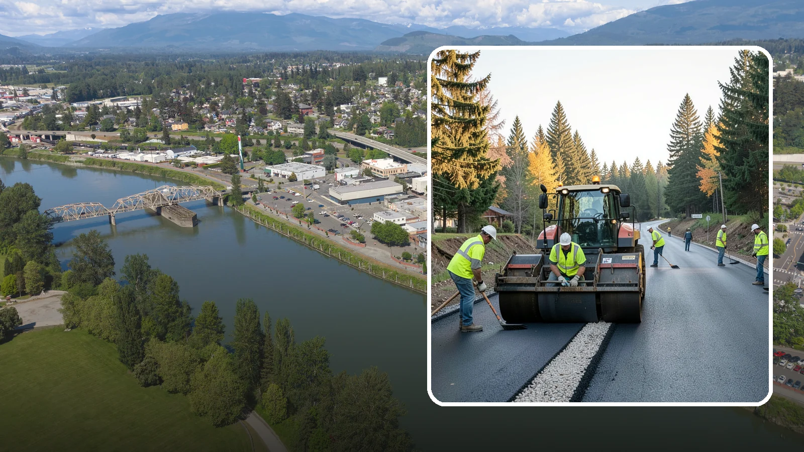 Trail Paving in Mount Vernon, Skagit County, WA - Asphalt paving for multi-use trails, park paths, and connector routes built to agency trail standards.