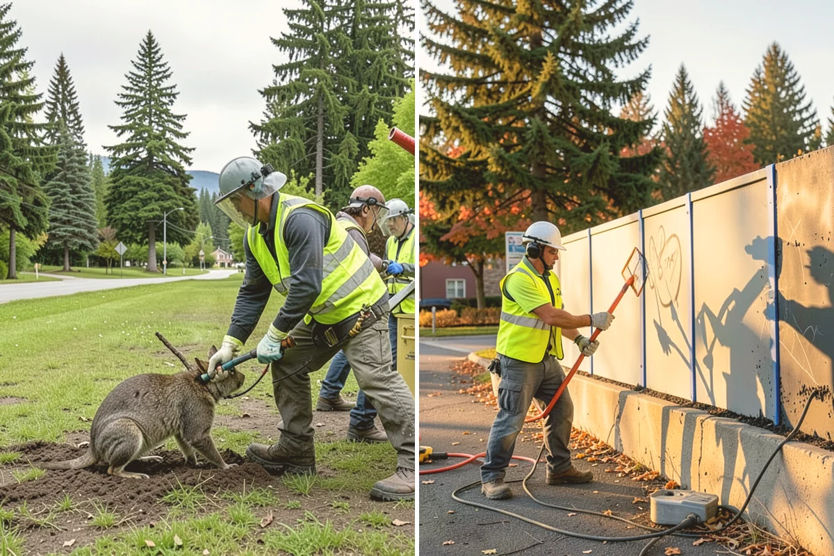 Trail Paving in Mount Vernon, Skagit County, WA - Clear, grade, and shape the trail subgrade
