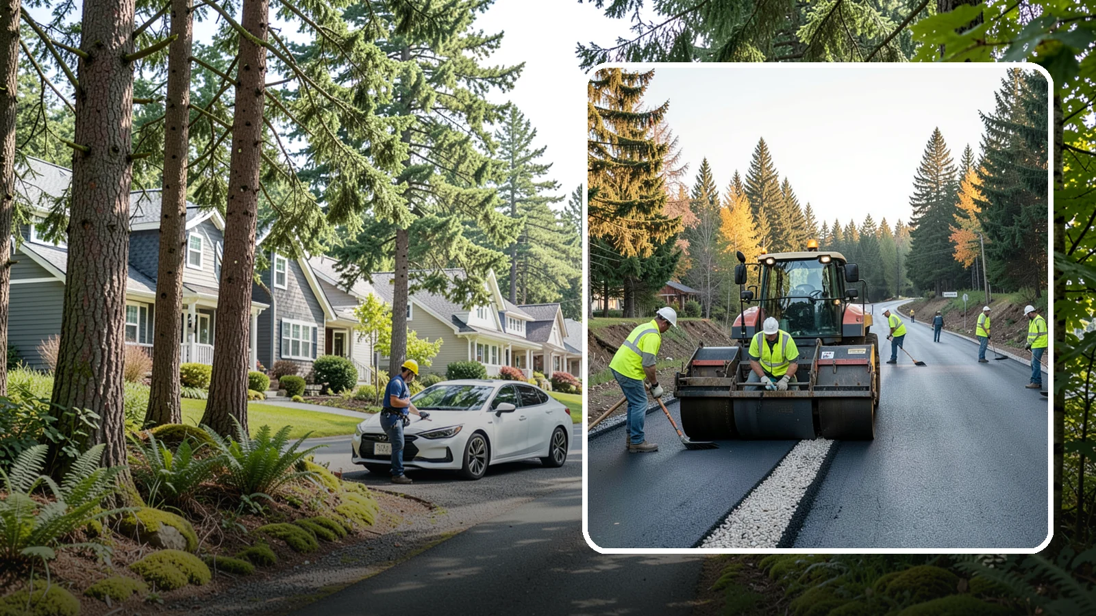 Trail Paving in Normandy Park, King County, WA - Asphalt paving for multi-use trails, park paths, and connector routes built to agency trail standards.