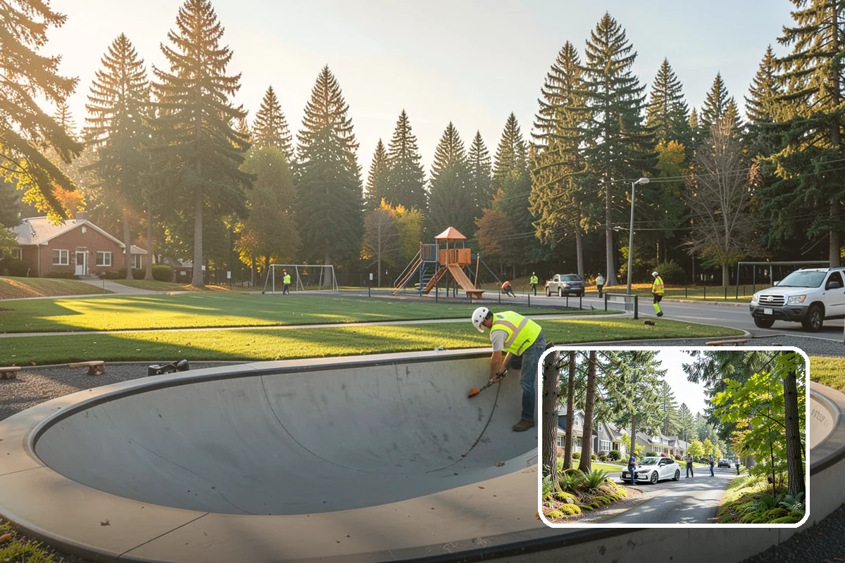 Trail Paving in Normandy Park, King County, WA - Smooth, accessible surface for all trail users