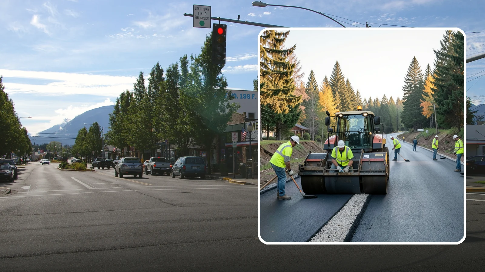 Trail Paving in North Bend, King County, WA - Asphalt paving for multi-use trails, park paths, and connector routes built to agency trail standards.