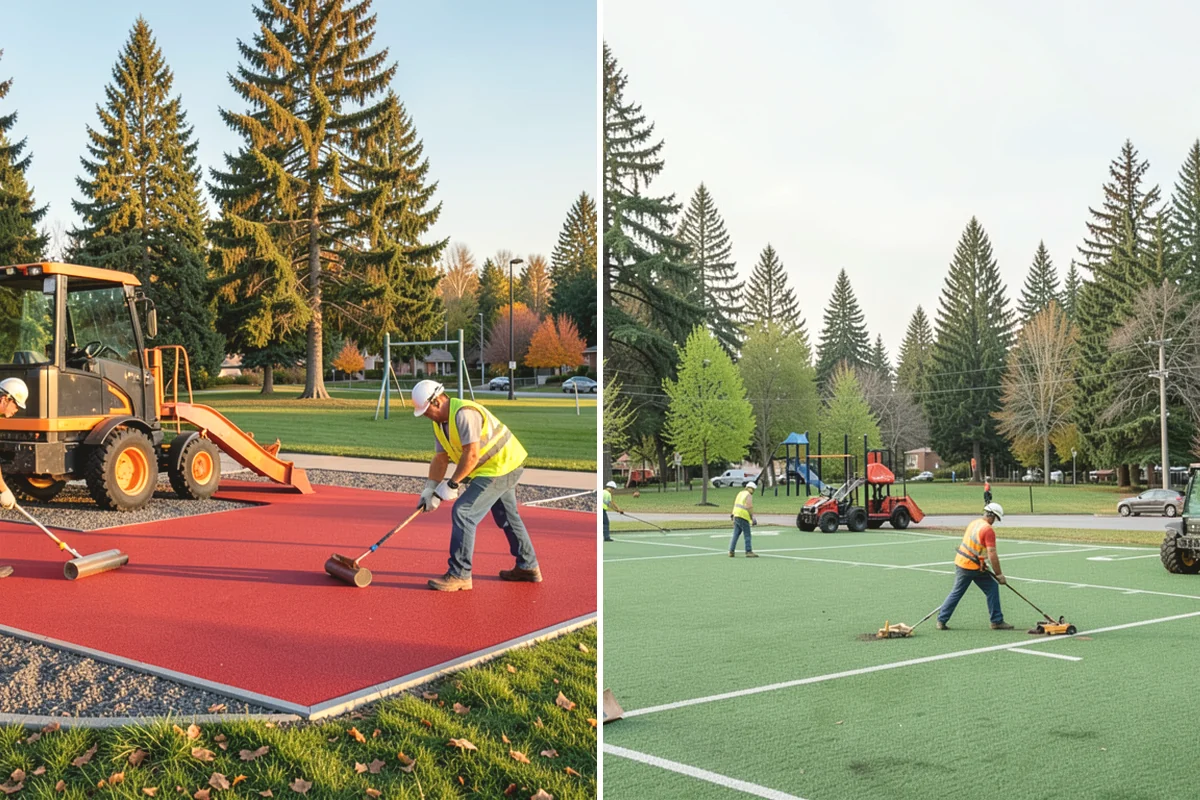 Trail Paving in North Bend, King County, WA - Clear, grade, and shape the trail subgrade