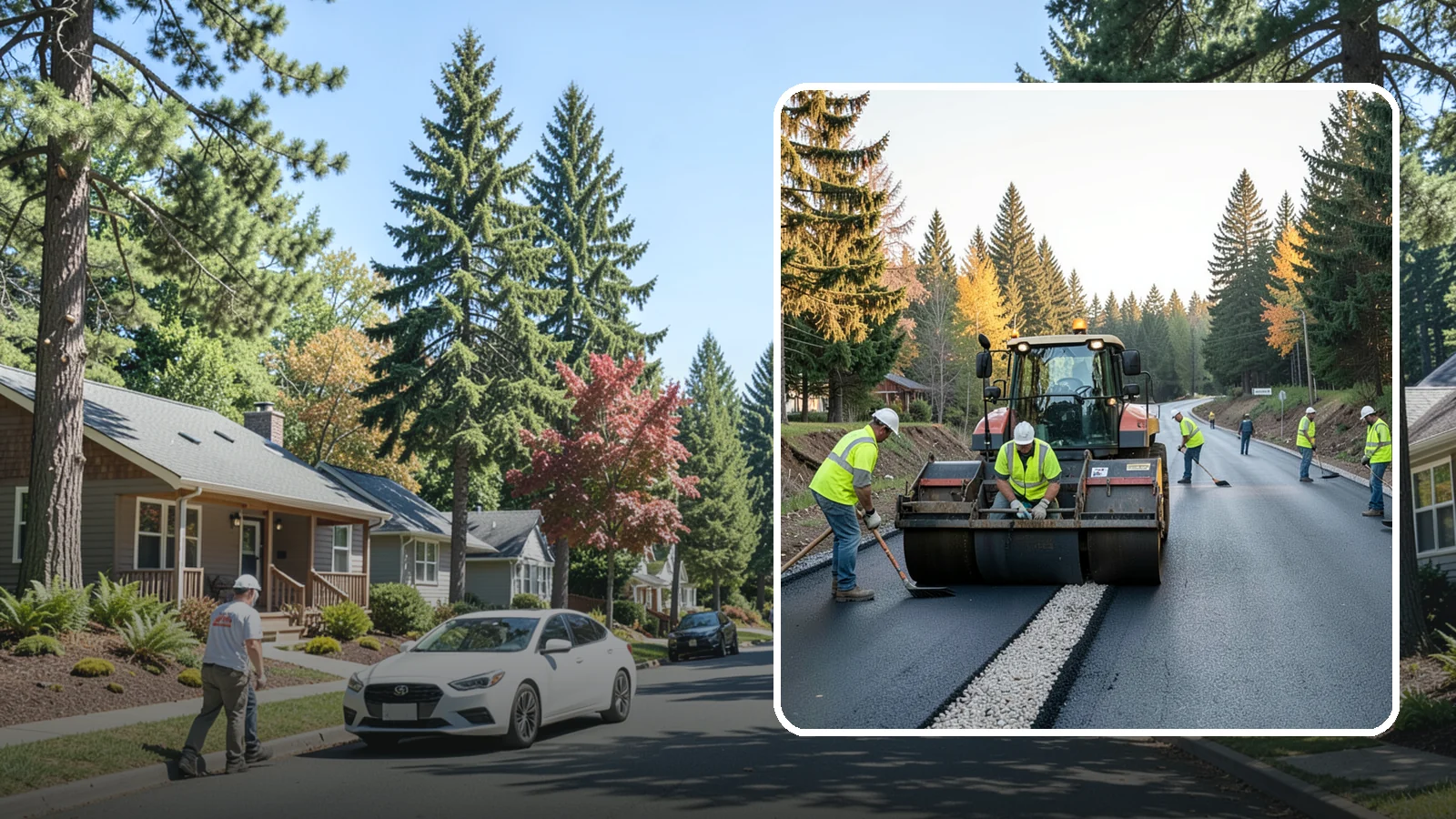 Trail Paving in Orting, Pierce County, WA - Asphalt paving for multi-use trails, park paths, and connector routes built to agency trail standards.