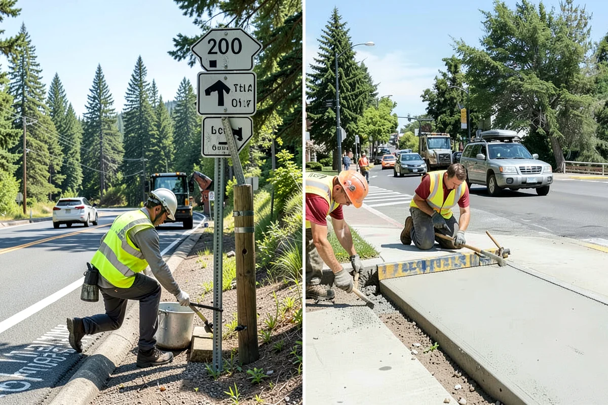 Trail Paving in Pacific, King County, WA - Clear, grade, and shape the trail subgrade