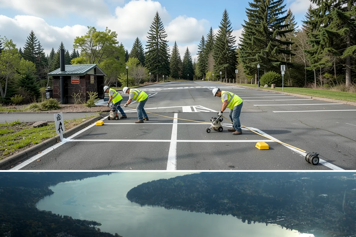 Trail Paving in Sammamish, King County, WA - Trail paving is a dry-season activity, ideal from midsummer into early fall when subgrades are firm and compaction is reliable.