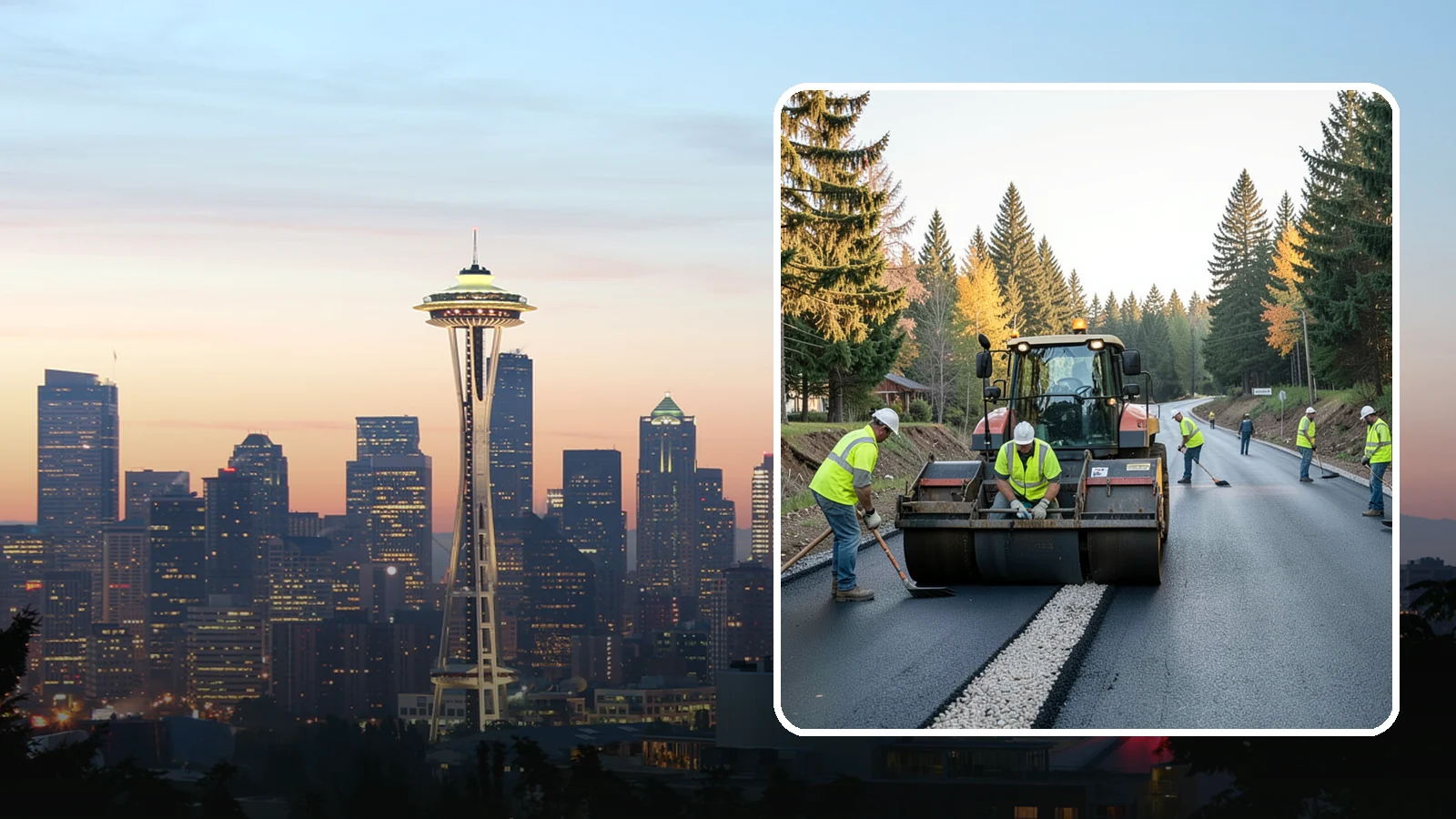 Trail Paving in Seattle, King County, WA - Asphalt paving for multi-use trails, park paths, and connector routes built to agency trail standards.