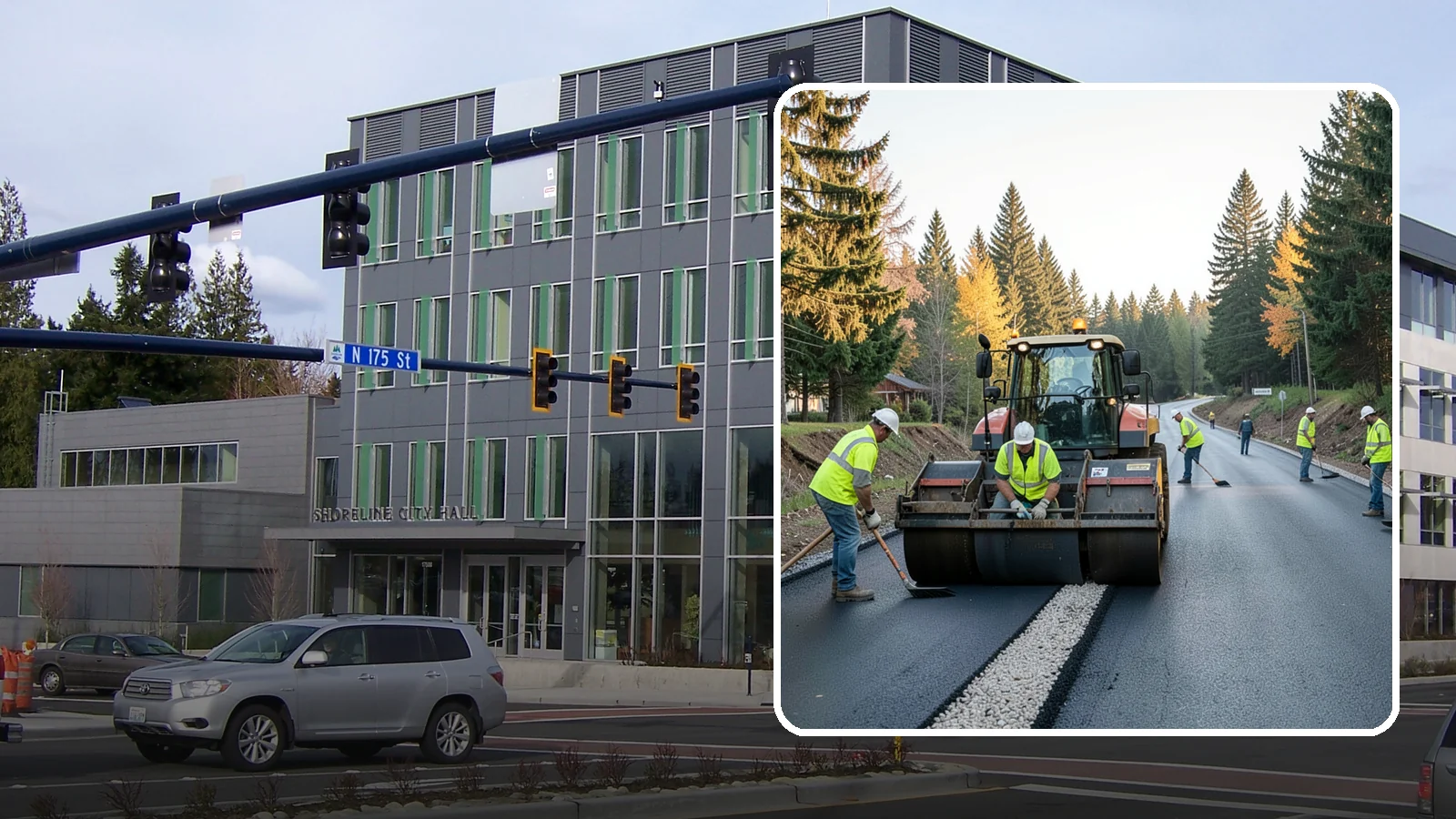 Trail Paving in Shoreline, King County, WA - Asphalt paving for multi-use trails, park paths, and connector routes built to agency trail standards.