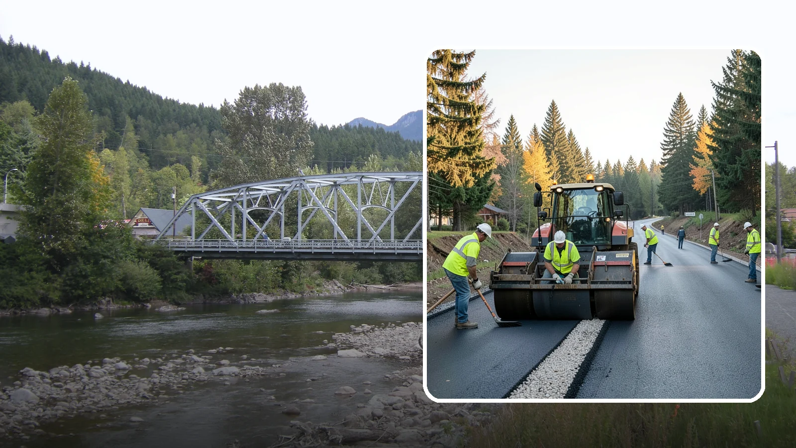 Trail Paving in Skykomish, King County, WA - Asphalt paving for multi-use trails, park paths, and connector routes built to agency trail standards.