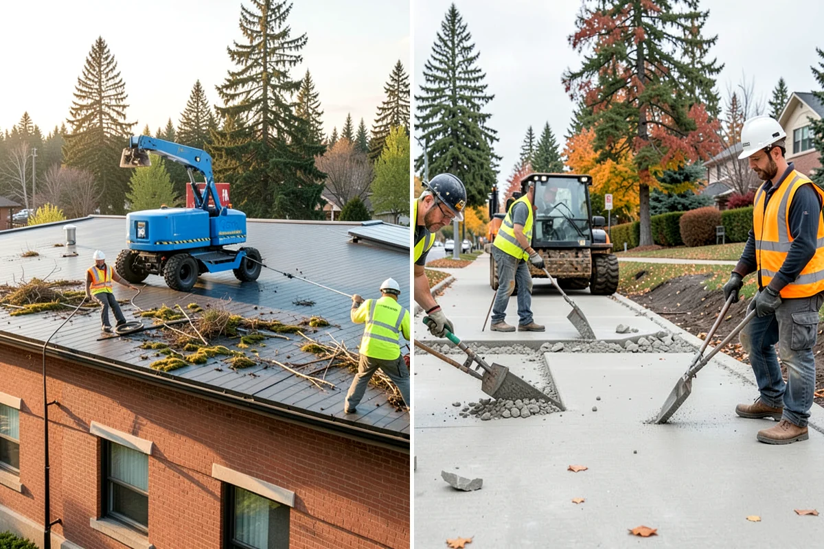 Trail Paving in Snoqualmie, King County, WA - Clear, grade, and shape the trail subgrade