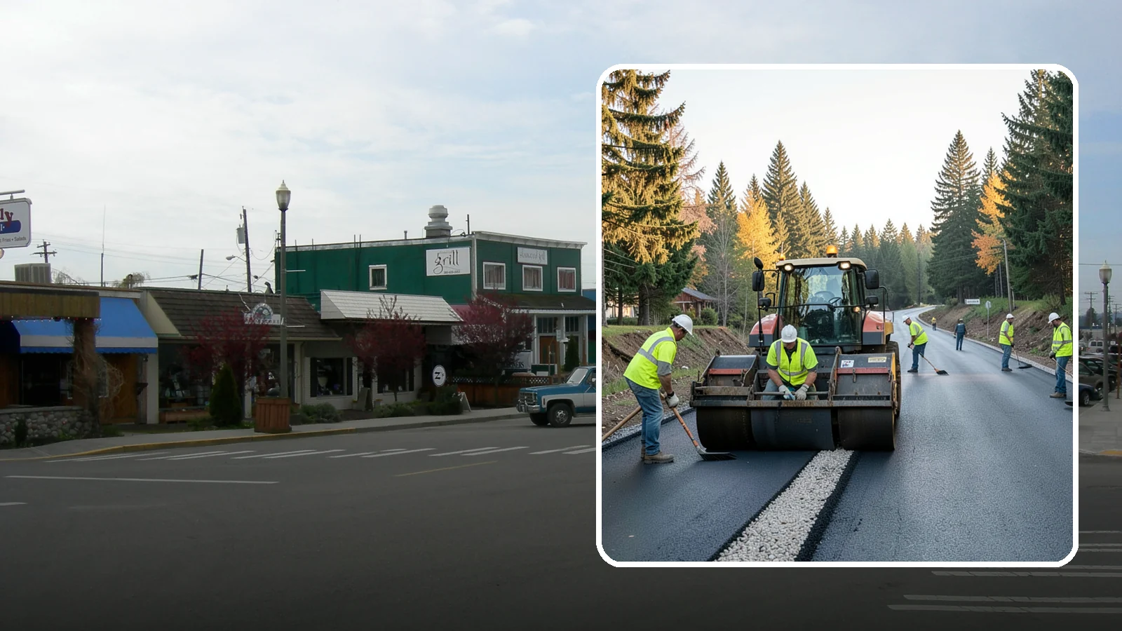 Trail Paving in Stanwood, Snohomish County, WA - Asphalt paving for multi-use trails, park paths, and connector routes built to agency trail standards.