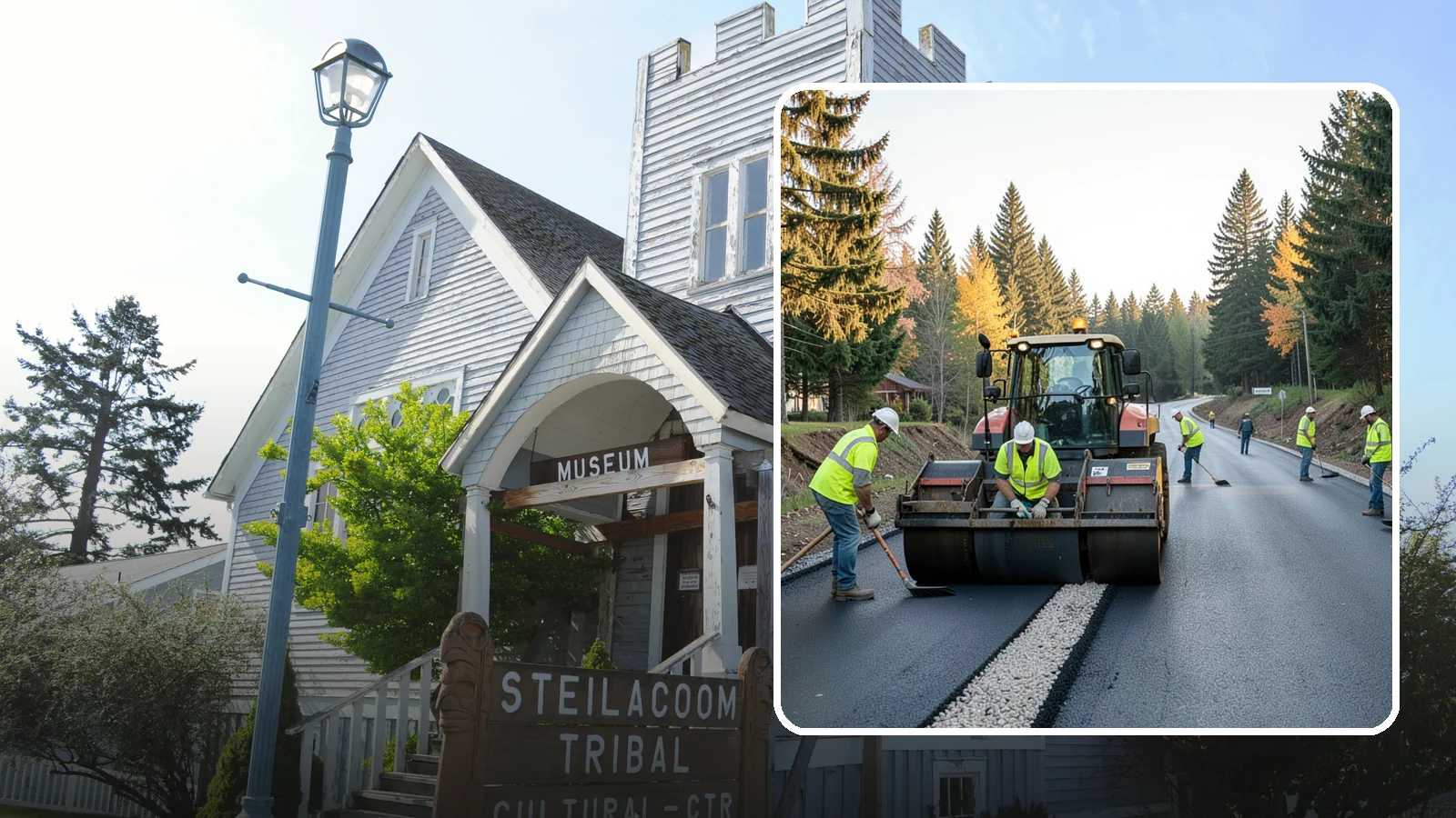 Trail Paving in Steilacoom, Pierce County, WA - Asphalt paving for multi-use trails, park paths, and connector routes built to agency trail standards.
