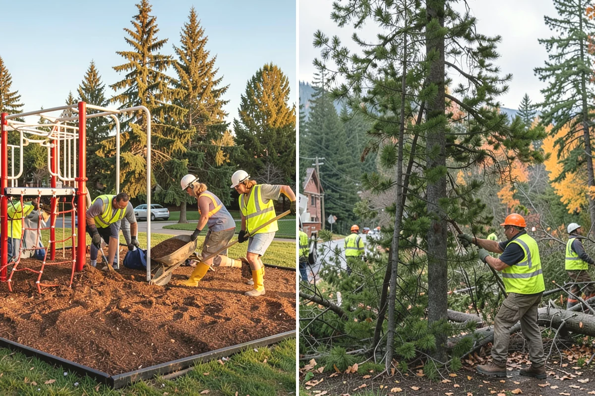 Trail Paving in Tacoma, Pierce County, WA - Clear, grade, and shape the trail subgrade