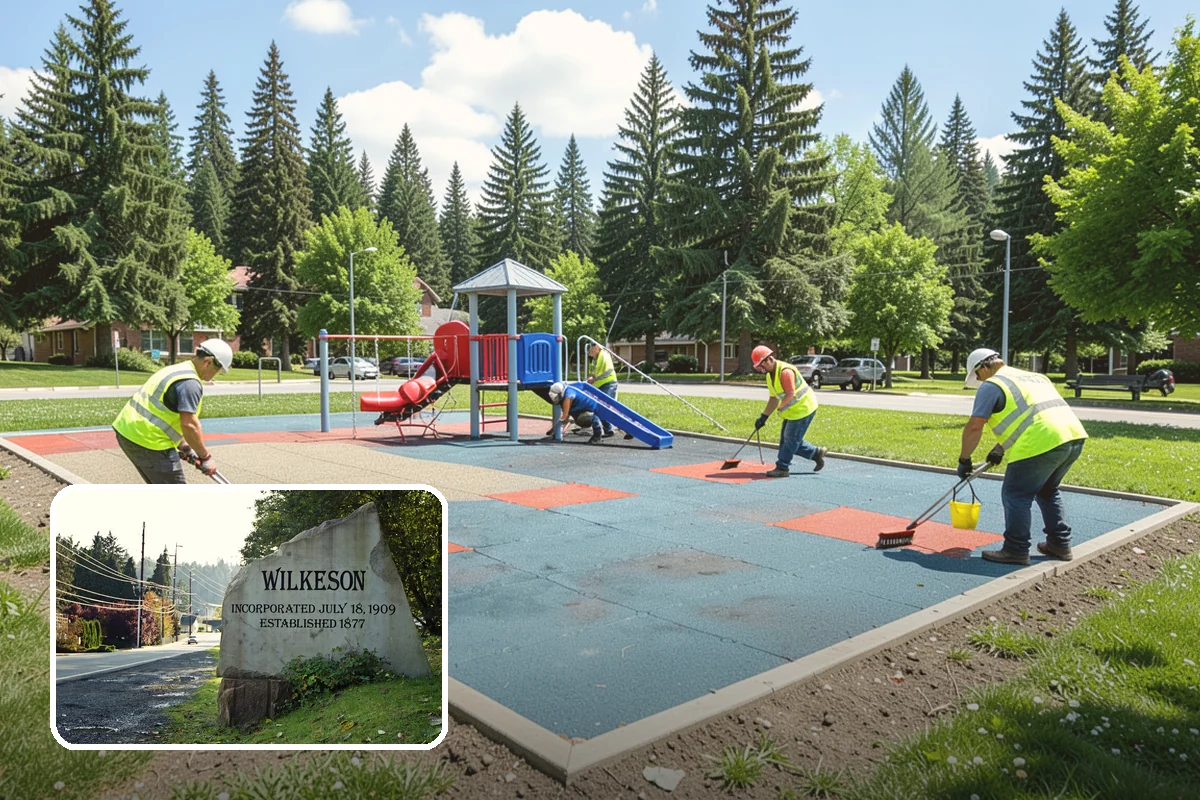 Trail Paving in Wilkeson, Pierce County, WA - Smooth, accessible surface for all trail users