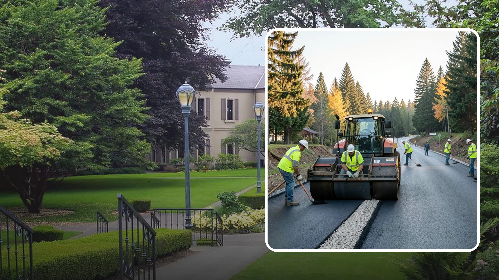 Trail Paving in Woodinville, King County, WA - Asphalt paving for multi-use trails, park paths, and connector routes built to agency trail standards.