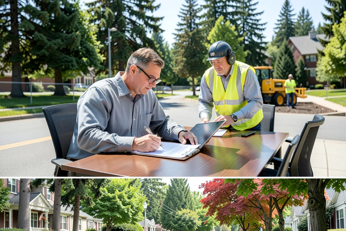 Trail Resurfacing in Beaux Arts Village, King County, WA - Resurfacing is scheduled in the drier months when paving and aggregate placement can cure and compact properly.