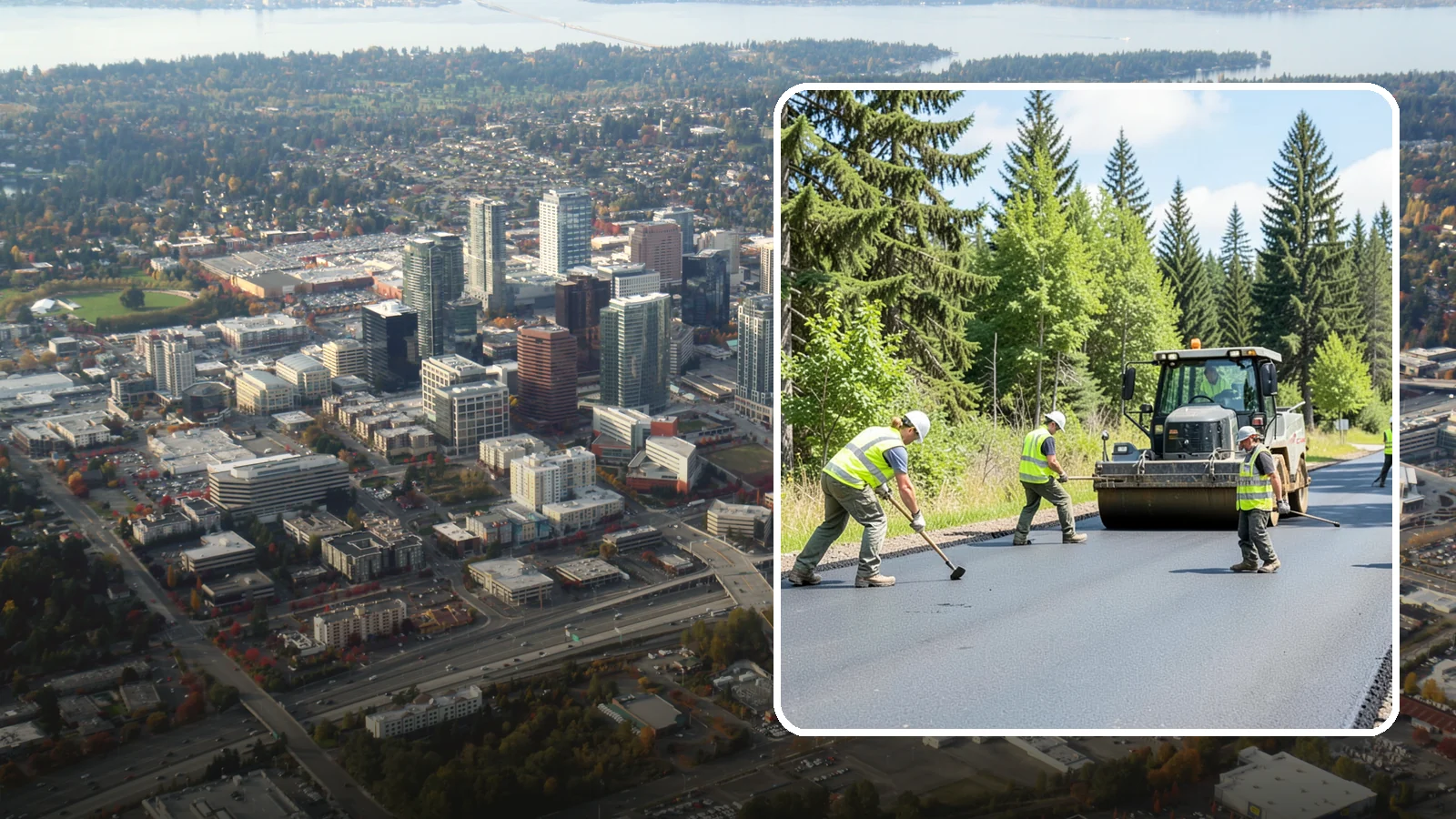 Trail Resurfacing in Bellevue, King County, WA - Resurfacing of worn trail segments to restore a smooth, durable, and accessible travel surface.