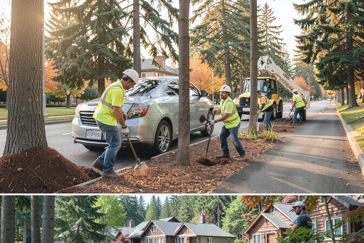 Trail Resurfacing in Edgewood, Pierce County, WA - Resurfacing is scheduled in the drier months when paving and aggregate placement can cure and compact properly.