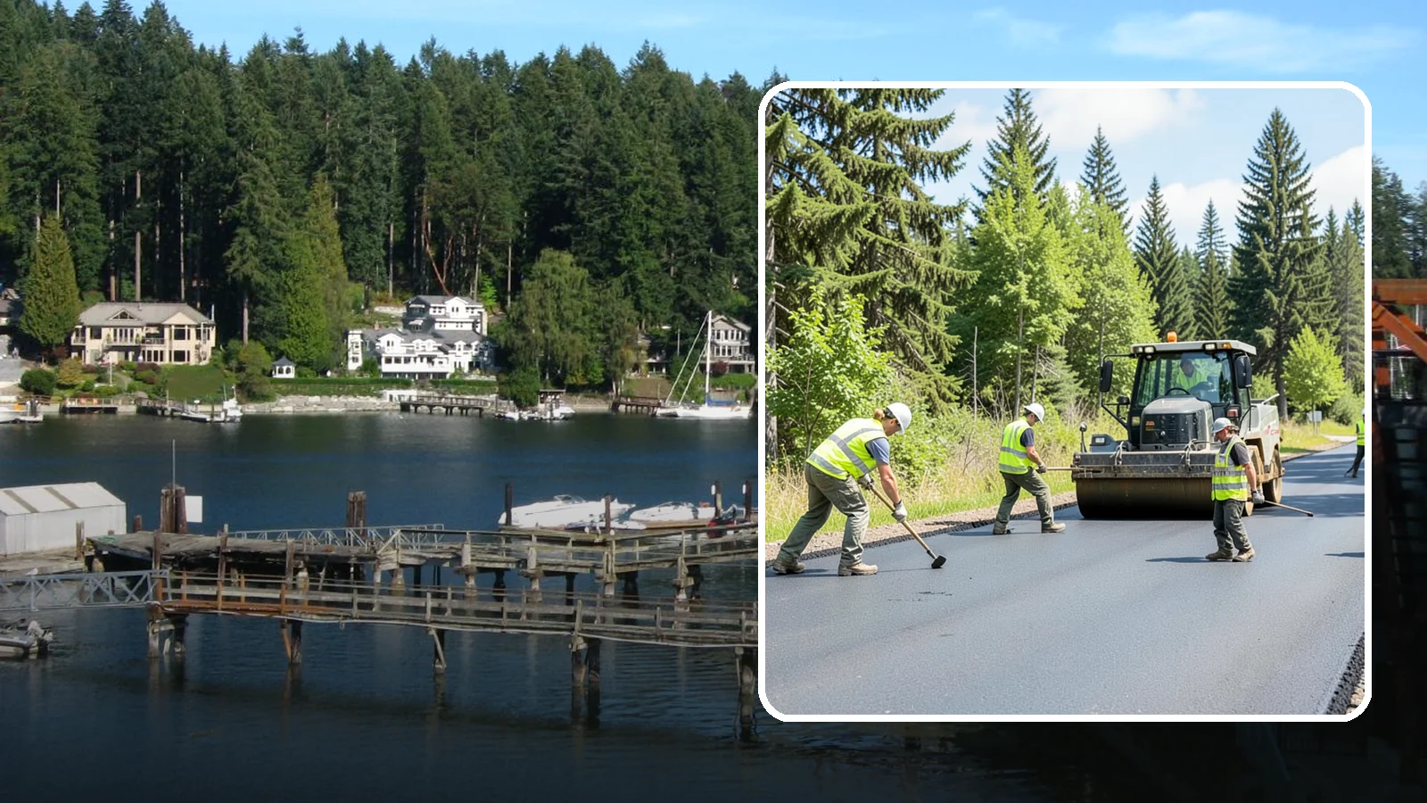 Trail Resurfacing in Gig Harbor, Pierce County, WA - Resurfacing of worn trail segments to restore a smooth, durable, and accessible travel surface.
