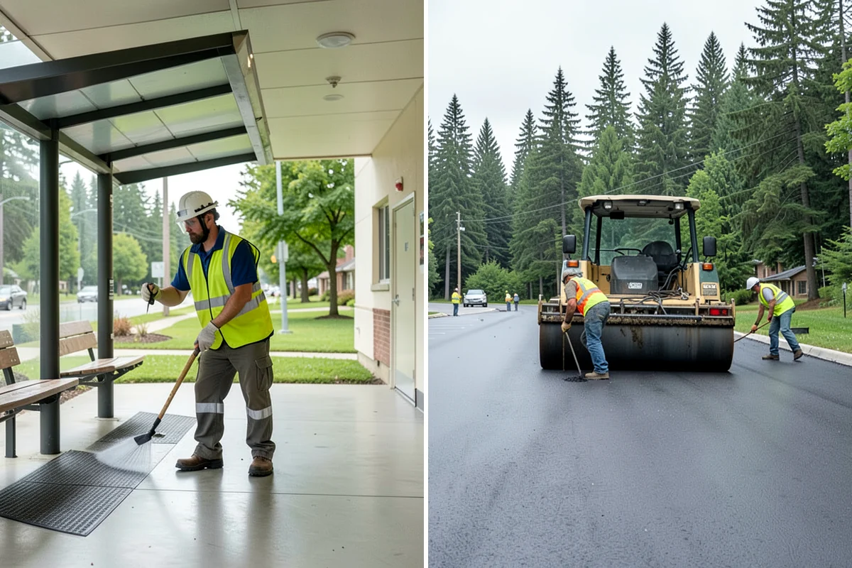 Trail Resurfacing in Hunts Point, King County, WA - Evaluate surface failures, grade, and base condition