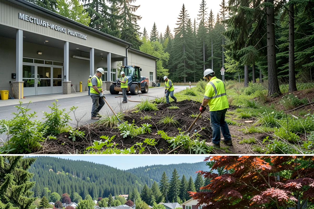 Trail Resurfacing in Index, Snohomish County, WA - Resurfacing is scheduled in the drier months when paving and aggregate placement can cure and compact properly.