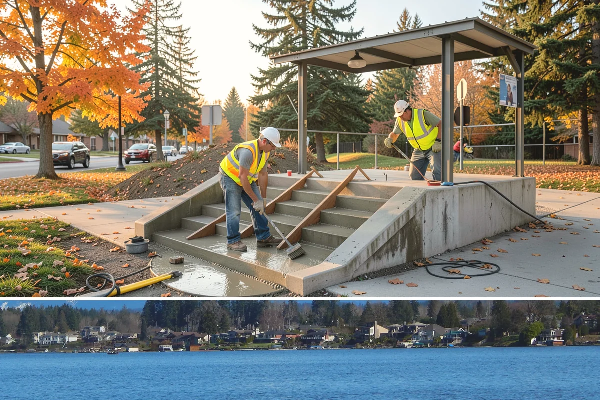 Trail Resurfacing in Lake Stevens, Snohomish County, WA - Resurfacing is scheduled in the drier months when paving and aggregate placement can cure and compact properly.