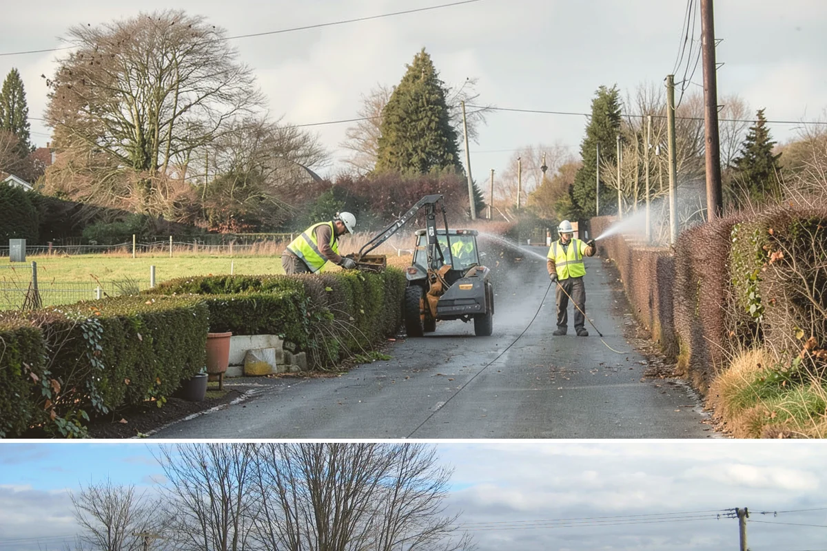 Trail Resurfacing in Langley, Island County, WA - Resurfacing is scheduled in the drier months when paving and aggregate placement can cure and compact properly.