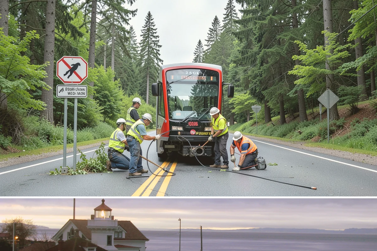 Trail Resurfacing in Mukilteo, Snohomish County, WA - Resurfacing is scheduled in the drier months when paving and aggregate placement can cure and compact properly.
