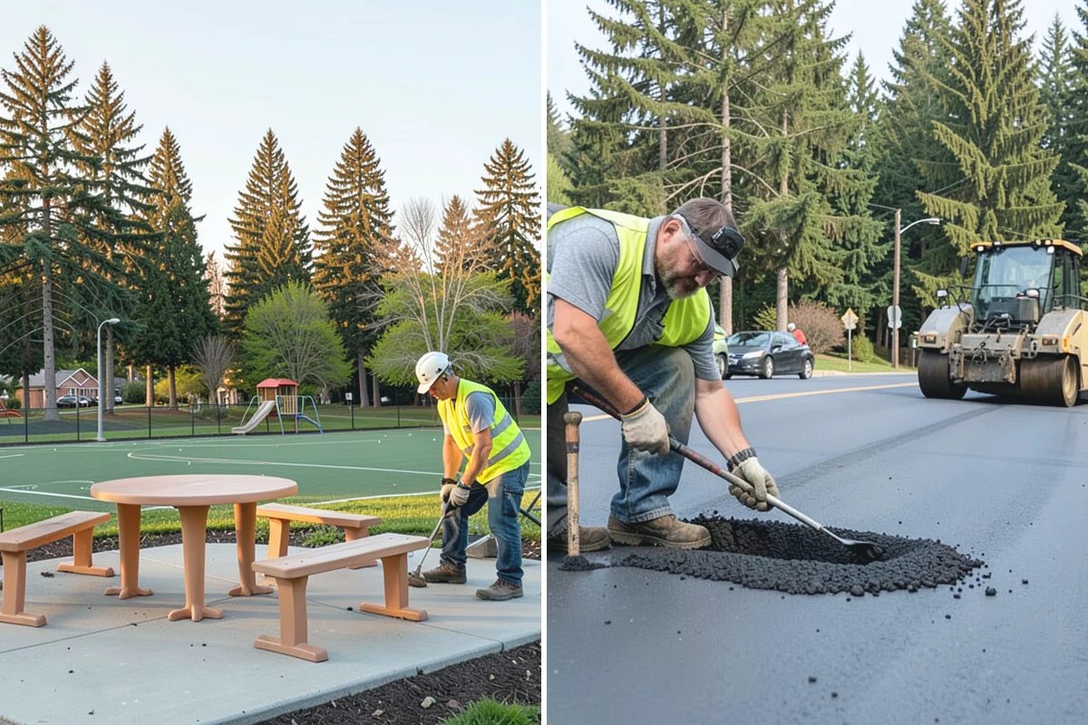 Trail Resurfacing in Redmond, King County, WA - Evaluate surface failures, grade, and base condition