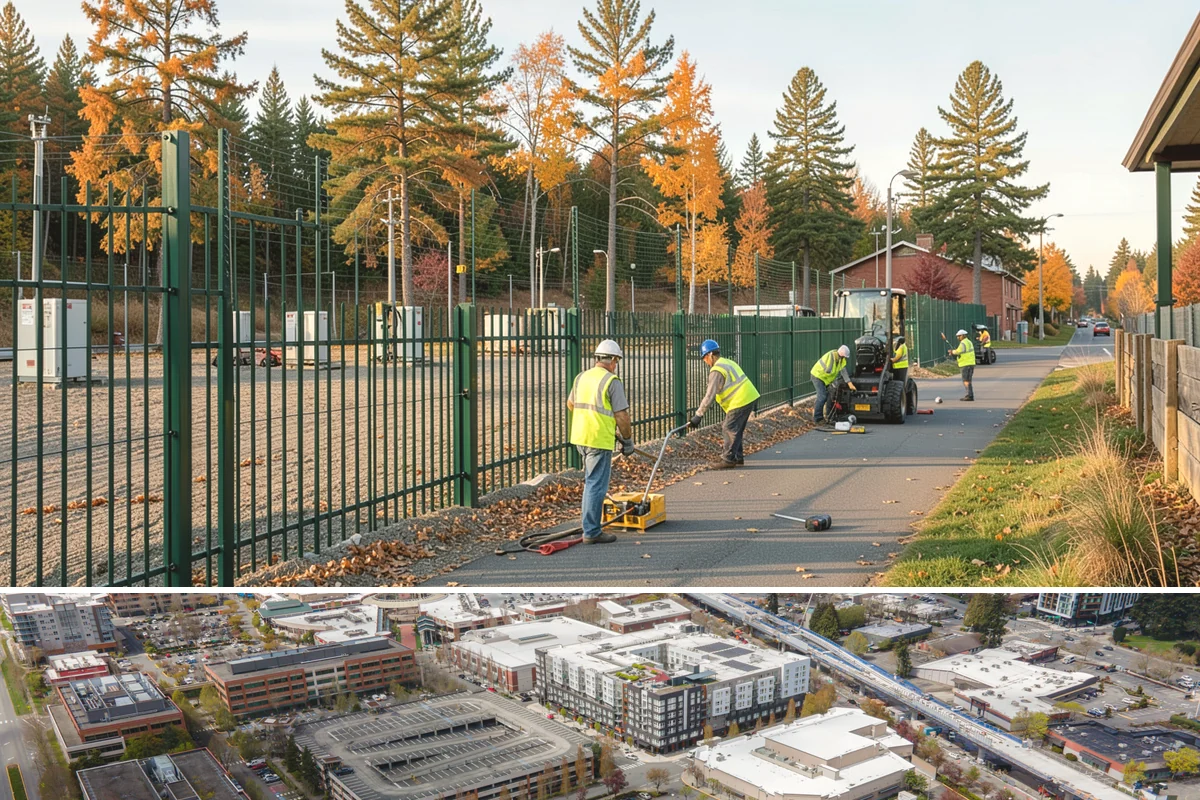 Trail Resurfacing in Redmond, King County, WA - Resurfacing is scheduled in the drier months when paving and aggregate placement can cure and compact properly.